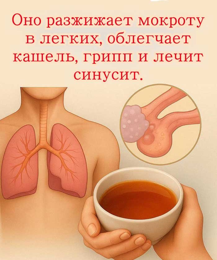 «Медики удивлены: этот домашний рецепт лечит кашель лучше сиропов» 🩺⚡