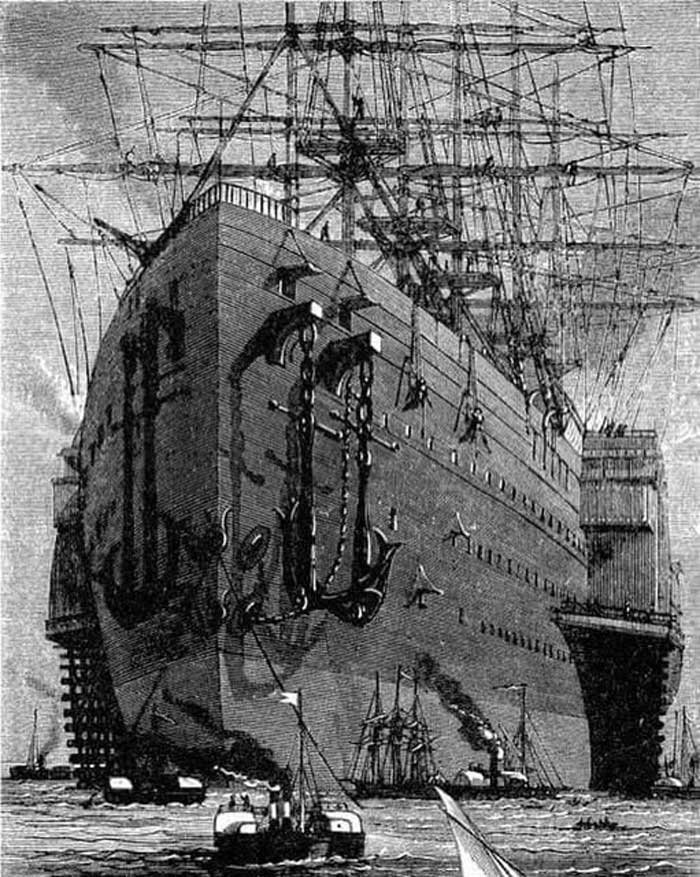 «Корабль, который был слишком велик для своего времени: его боялись, но он изменил мир» 🚢⚡