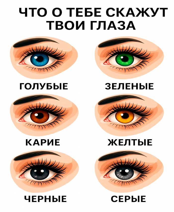 🔮 Что расскажет цвет твоих глаз о характере: узнай скрытые тайны!