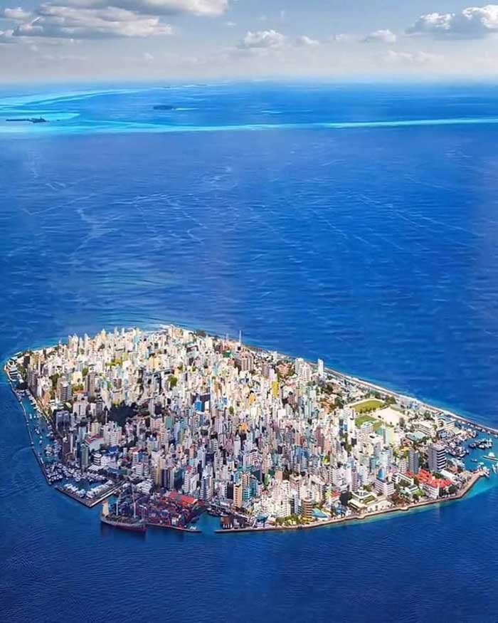 «Город без земли: как 260 000 человек выживают на острове размером с парк»